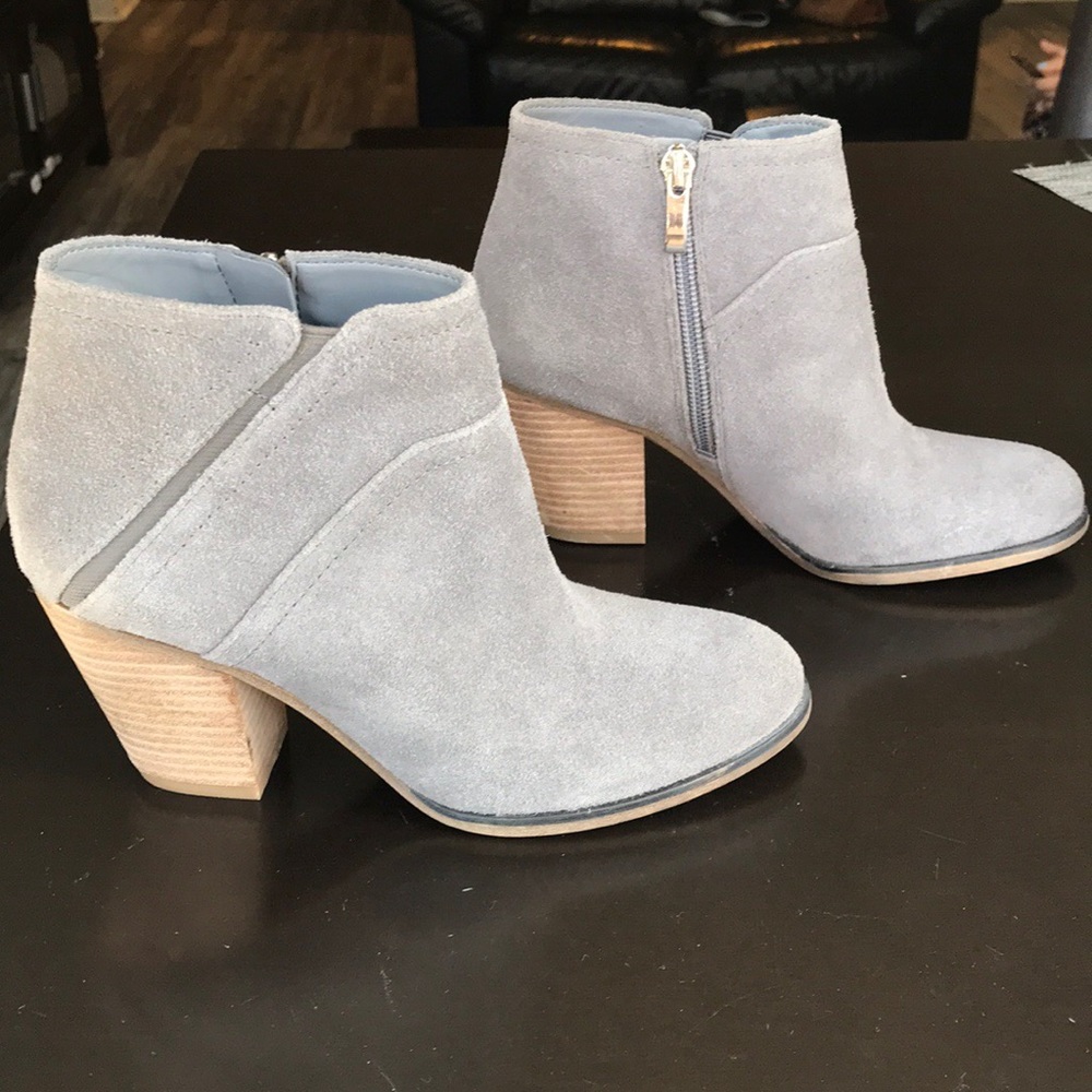 Grey booties